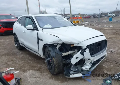 2017 Jaguar F-Pace 35T R-Sport z USA, uszkodzony, nr VIN SADCL2BV5HA096937